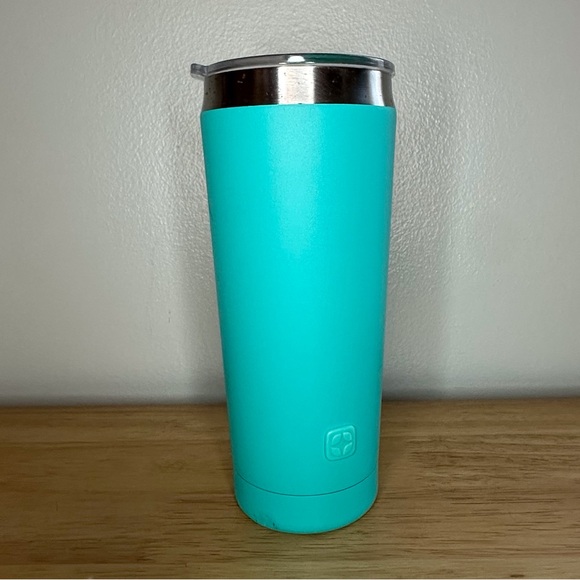 Ello bright teal 22 oz travel insulated tumbler‎ with lid - Picture 1 of 6